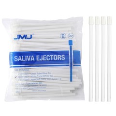 100/Bag Dental Saliva Ejector Disposable Aspirator Suction Tips Low Volume ITALY