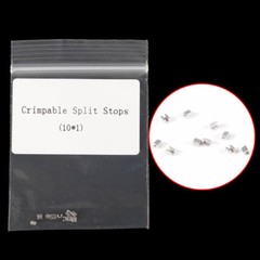 10 Packs 100 Pcs Dental Orthodontic Crimpable Hook Stops Stop Type Unverisal