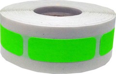 Rectangle Stickers | 0.5 x 1.5″ Inches Wide – 500 Pack | Pick One Color