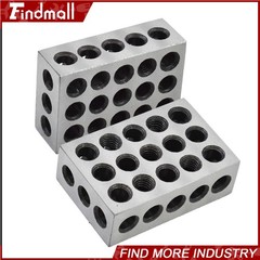 4 Matched Pair Ultra Precision 1-2-3 Blocks 23 Holes .0001″ Machinist 123 Jig