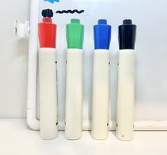 Vtg Expo Dry Erase Sanford Markers Broad Tip 4ct #830-8 Set – Good Ink