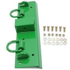 Compact Tractor Bolt on Grab Hooks 4.96″ W × 21.93″ L For John Deere 2″ Receiver