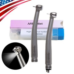 Pieza de mano LED turbina alta velocidad fibra óptica dental estilo NSK 2/4 Hole