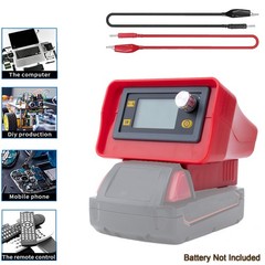 For Milwaukee 18V Li-ion Battery Portable Outdoor Adjustable DC Power Supply