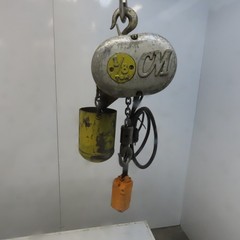 Lodestar Model A 1/8 Ton Electric Chain Hoist 10′ Lift 32FPM 115V 1Ph