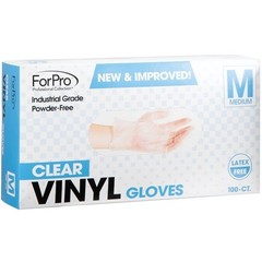 Powder-Free Disposable Vinyl Gloves Latex-Free Food Safe Industrial 100 Pack New