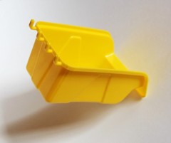 WallPeg Storage Pegboard Bins – Plastic Pegboard Peg Hook Organizer Bin Kit