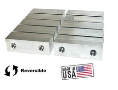 6x2x1″ Machinable Standard Soft Jaws Set Aluminum Kurt 6″ Vises 5set REVERSIBLE