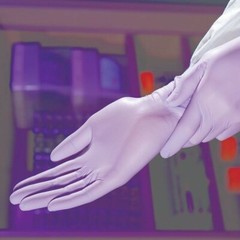 Medline FitGuard ES Touch Nitrile Glove 200-250 Count Medical Grade 