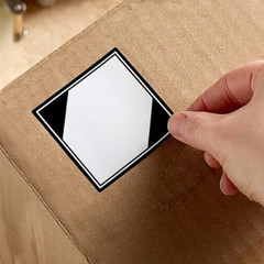 500 per roll, LIMITED QUANTITY ORM-D DOT 2×2 Warning Sticker Label, black/white