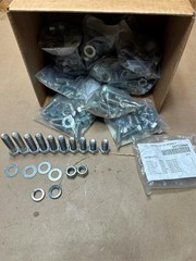 14x 18pc Kit Hex Bolts and Washer and Nuts, 1/2-13 Gr5, Various Lengths