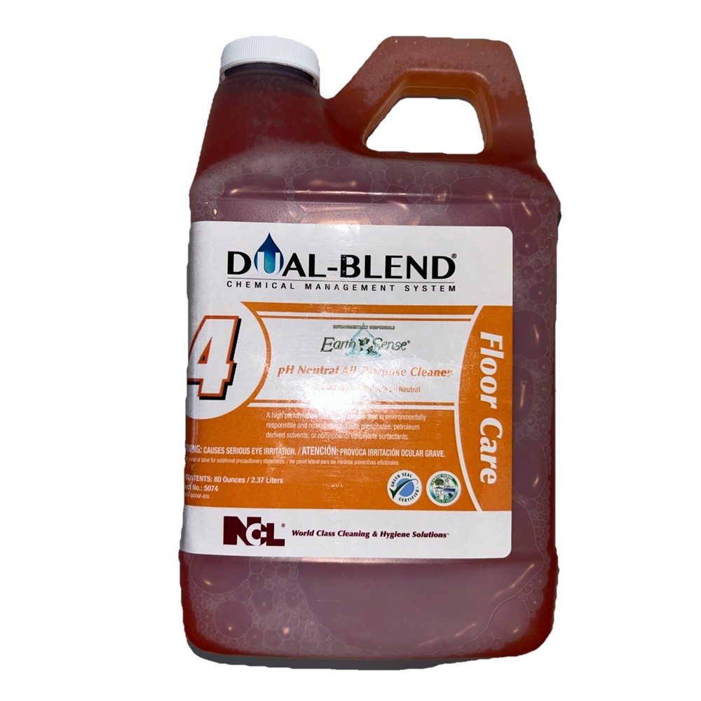 NCL Dual Blend #4 Earth Sense pH Neutral All Purpose Cleaner 1/80oz Bottles