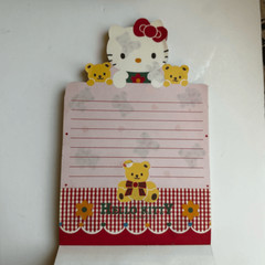 Vintage Hello Kitty Stationary Paper Foldable Sanrio 1994 Popup