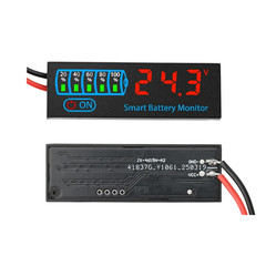1pc DC7-40V Battery Level Indicator 12V-48V LED Voltage Capacity Tester – NEW