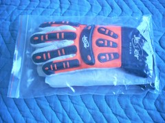 JOKER IMPACT RESISTANT GLOVES JESTER SERIES MX 215-M COTTON PALM -SINGLE PAIR-