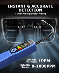 Automotive Freon Leak Detector HVAC, Professional Refrigerant Leak Detector with
