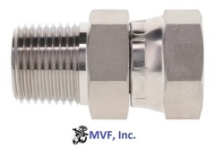 1/4″ Male NPT x 1/4″ Female NPSM Pipe Swivel Straight Adapter 316 1404-04-04-SS