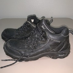 Reebok Tiahawk Work Boots Black Waterproof Mens Size 10 Black