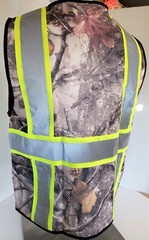 FX High Visibility Reflective Camouflage Safety Vest w/ ID pocket(Small-5XL)