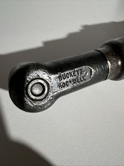 rockwell 90 degree Pneumatic Air 1/4” driver Right Angle Tested Working 1300RPM