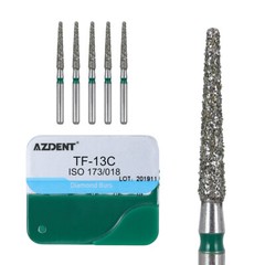 100piezas 20tipos Fresas de diamante medianas dentales FG 1.6 mm Bur BR/TR/TF/EX