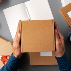 Kraft Literature Mailers 12 x 10 x 4″ ECT-32B 50/Case