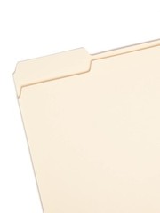 File Folder 1/3-Cut Tab Assorted Positions Letter Size Manila 24 per Pack 11928