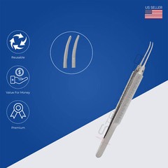 Tennant, Tying Forceps, Straight & Curved, with extra delicate smooth jaws
