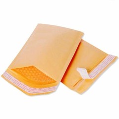 Kraft Bubble Shipping Mailers Yellow Self Seal 0 1 2 3 4 5 6 7 00 000 DVD CD