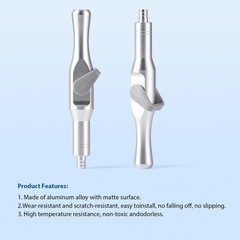 Dental Universal HVE/SE Valves Strong+Weak Suction Handle Saliva Ejector Adaptor