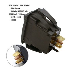 Easy Installation Forward Reverse Rocker Switch Extended -25??~+85C 1500VAC
