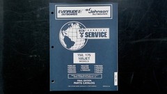 Evinrude Johnson 150 175 105JET Parts Catalog Manual 1996 OMC Service