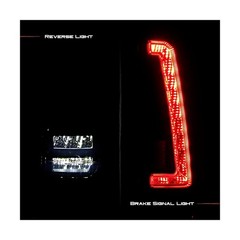 LED Tail Lights – Black Smoke – Fit Chevy/GMC C1500/Suburban/Yukon – Pair