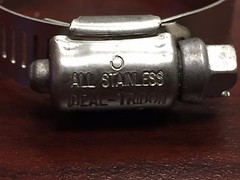 6724-1 Ideal Tridon #24 (Min 1″- Max 2″) Stainless Steel Hose Clamp, Box of 10