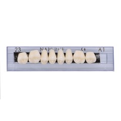 1-10 Boxes Dental Acrylic Resin Denture 23# A1 Full Set Teeth Upper Lower Shade
