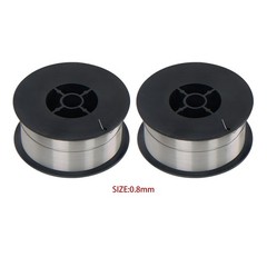 2 Pack E71T-GS 0.030Inch (0.8mm) Gasless Flux Core Welding Wire 2lb Roll