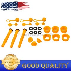 3x Replacement Gas Can Vent Spout Nozzle Kit For Old Style Cap7 Plastic Gas Cans