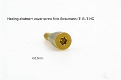 US Straumann RC/NC Platform fit ITI Dental Healing abutment healing Closure Caps