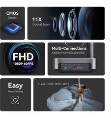 Tenveo Video Conference Camera VL11H 1080p Streaming