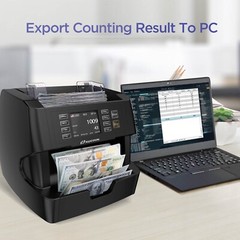 VC-3 Money Counter Machine Mixed Denomination Bill Value Counting Cash Counter