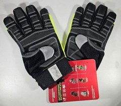 Youngstown Glove Company Safety Lime reflective Work Gloves 08-3083-10XXL