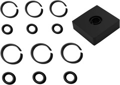(3+3Sets) 1/2� and 3/8″ Impact Retaining Ring Clip Impact Friction Ring with …