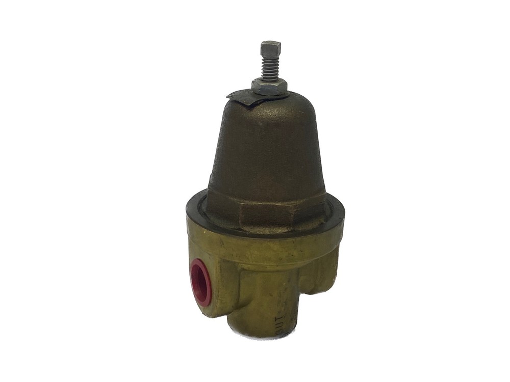 NEW OLD STOCK UNBRANDED 1/2” NPT Brass Pressure Regulator MAX PRESSURE UNKNOWN