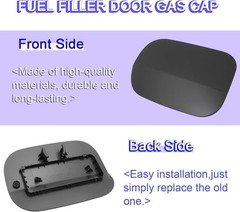 69511S1000 Fuel Filler Door Gas Cap Compatible With Hyundai Santa Fe 2019-2022,R
