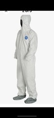 Dupont Tyvek 3XL. TY122S 400 Dispos Coverall attach hood /Boots BOX 25