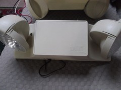 (2)Dual Lite Emergency Exit lights EZ-2, Good Used condition. Made by Hubbell.