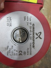 GRUNDFOS PUMP UP 20-45 N 150 52042090 TRIDENT TR-45E CNC VERTICAL MILL