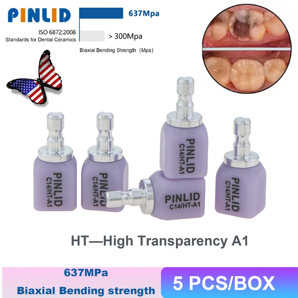 US C14 Dental Lithium Dislicate Block For Sirona Cerec IPS e.max CAD CEREC Block