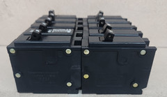 LOT OF 10 Cutler Hammer BR120 1 Pole 20 Amp Type C120 Circuit Breaker