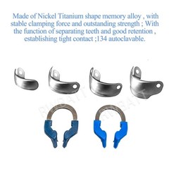 Dental Matrix Bands Ring Sectional Matrice Clamp Fit Garrison Palodent V3 System